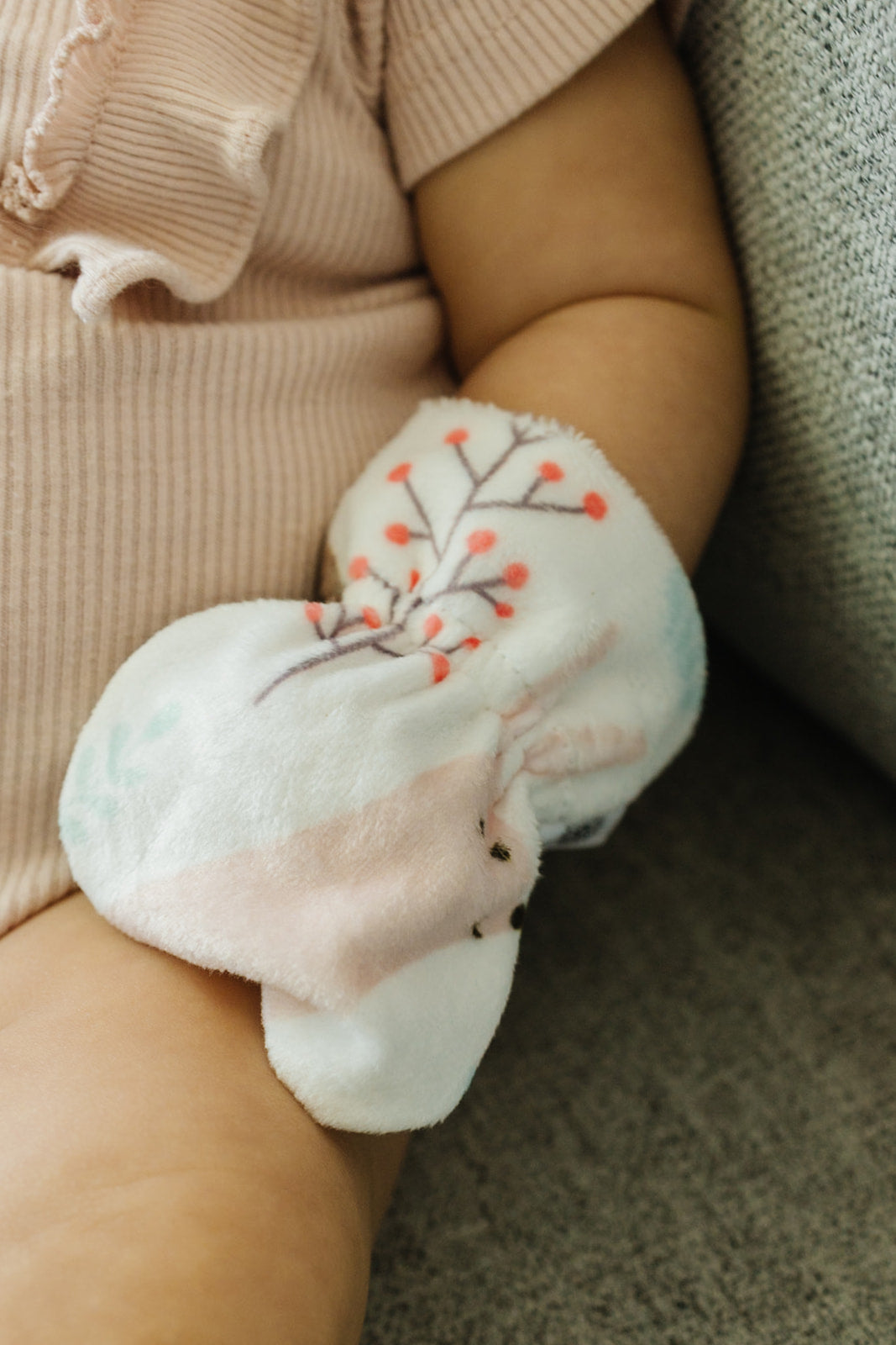 Wild Animals Baby Mittens